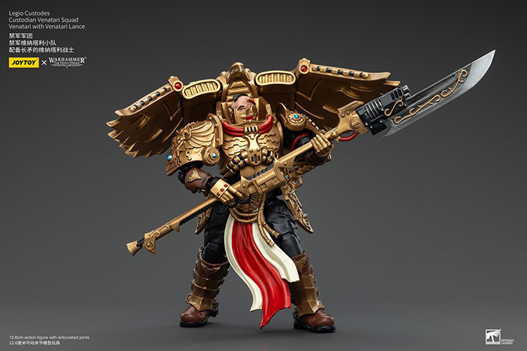 Legio Custodes Custodian Venatari Squad Venatari with Venatari Lance - view 11