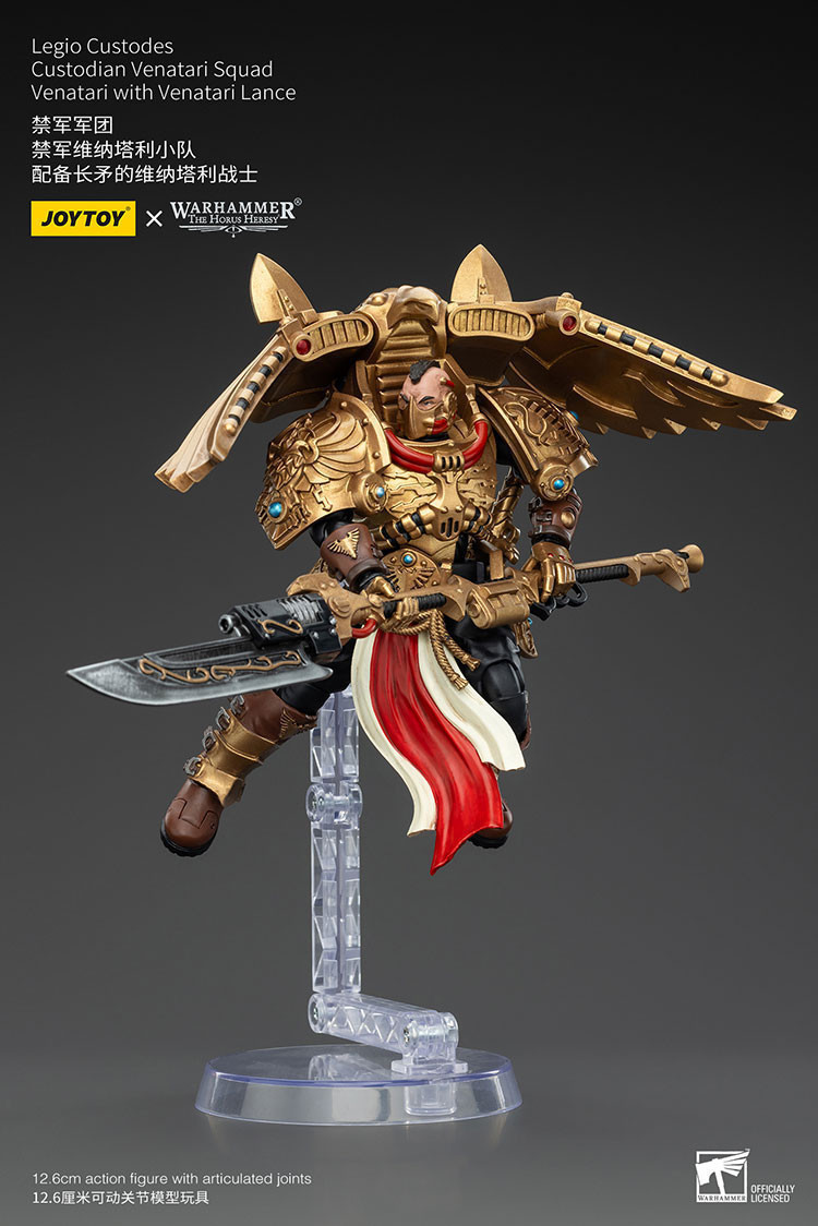 Legio Custodes Custodian Venatari Squad Venatari with Venatari Lance - view 8