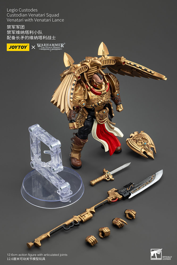 Legio Custodes Custodian Venatari Squad Venatari with Venatari Lance - view 7