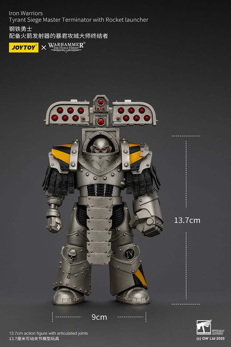 Iron Warriors Tyrant Siege Master Terminator with Rocket launcher - view 17