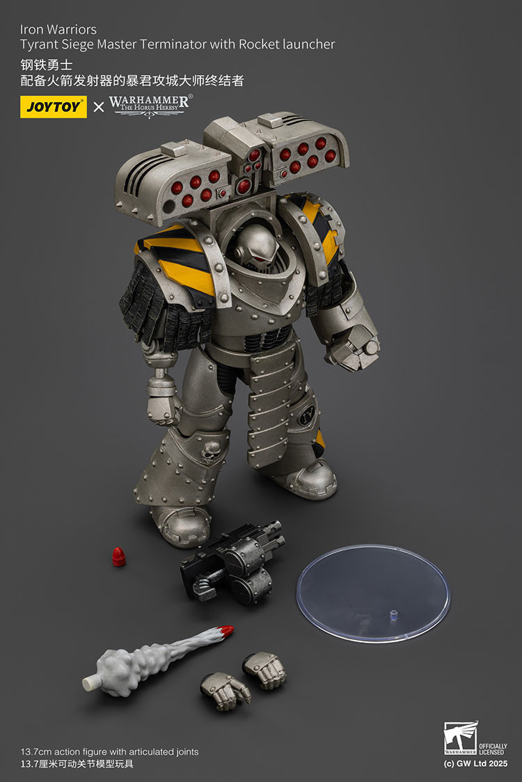 Iron Warriors Tyrant Siege Master Terminator with Rocket launcher - view 16