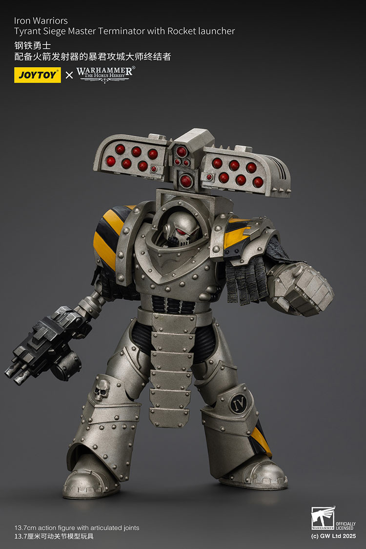 Iron Warriors Tyrant Siege Master Terminator with Rocket launcher - view 11