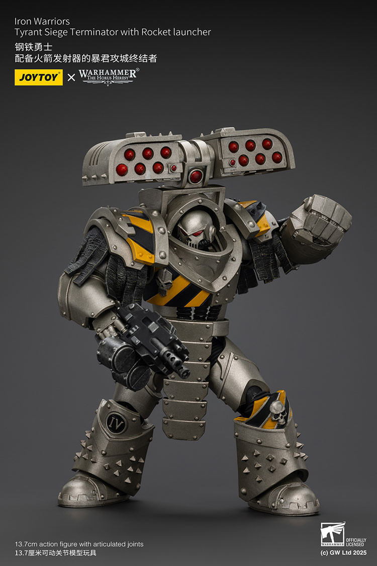 Iron Warriors Tyrant Siege Terminator with Rocket launcher - view 13