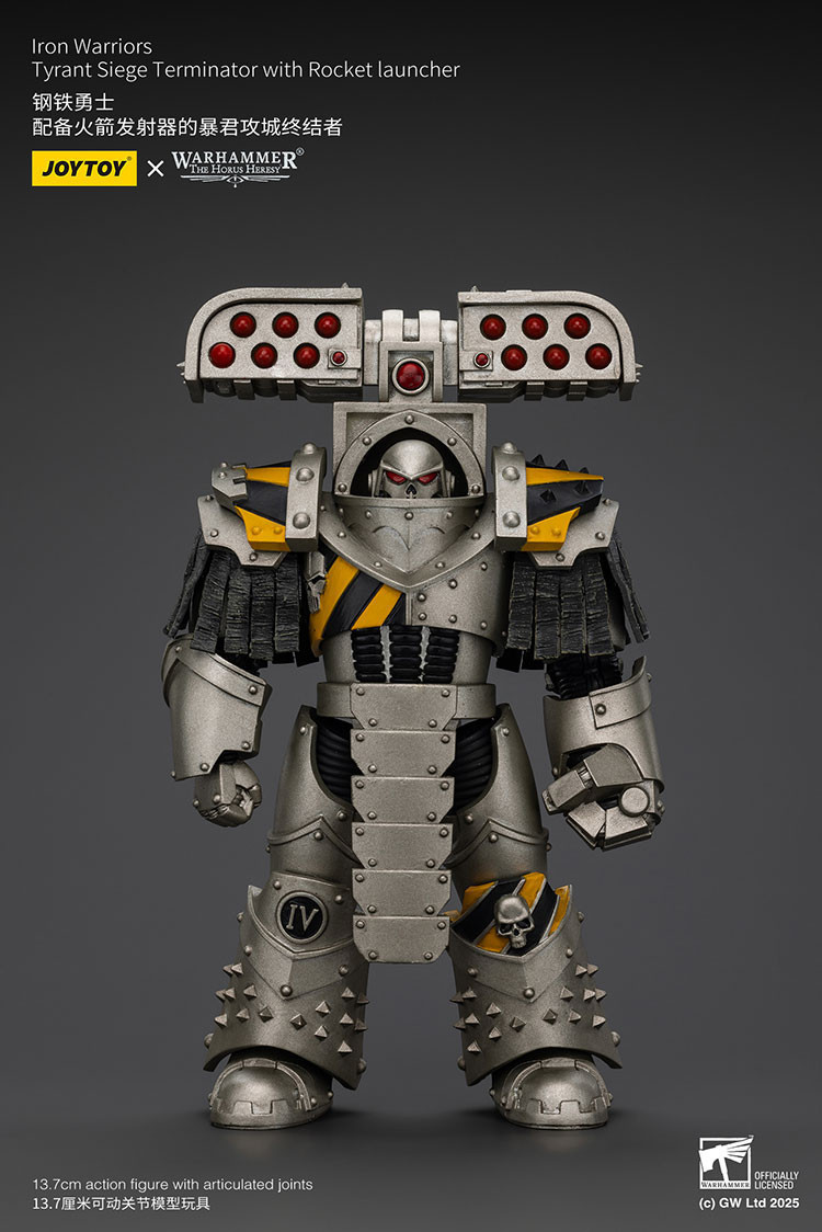 Iron Warriors Tyrant Siege Terminator with Rocket launcher - view 8