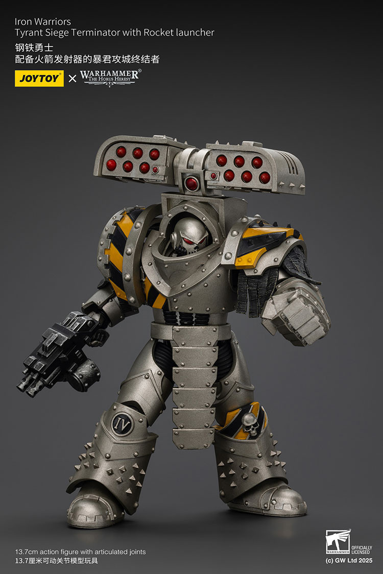 Iron Warriors Tyrant Siege Terminator with Rocket launcher - view 11