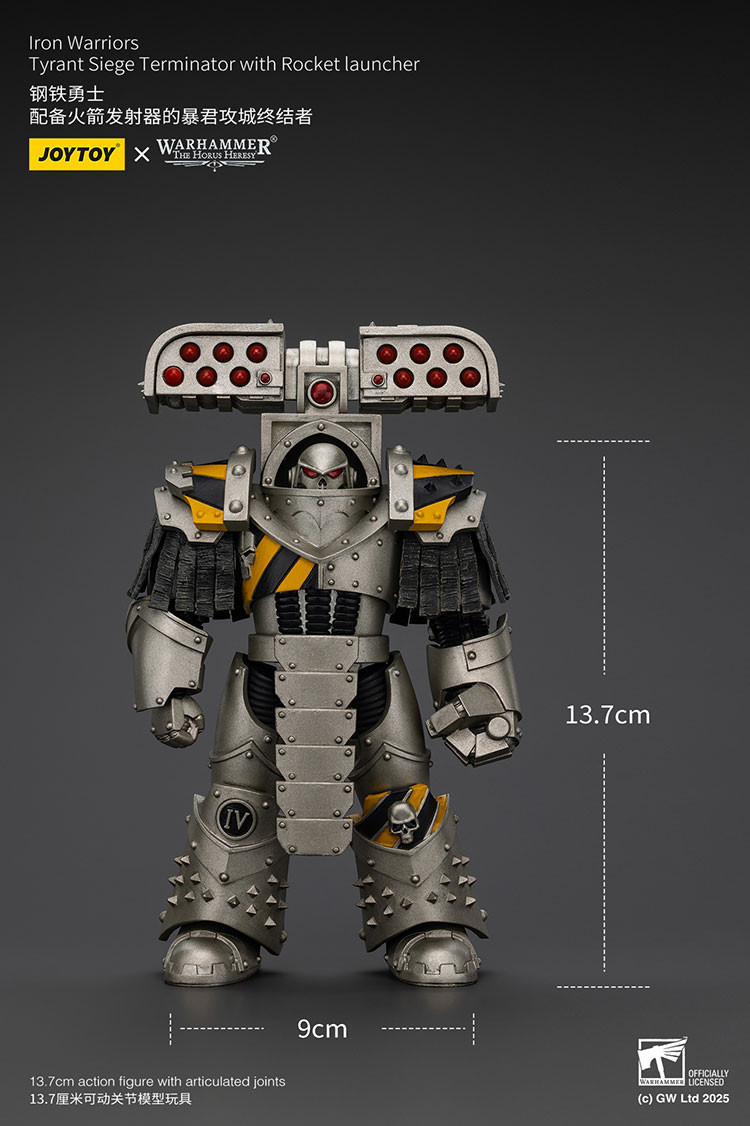 Iron Warriors Tyrant Siege Terminator with Rocket launcher - view 16