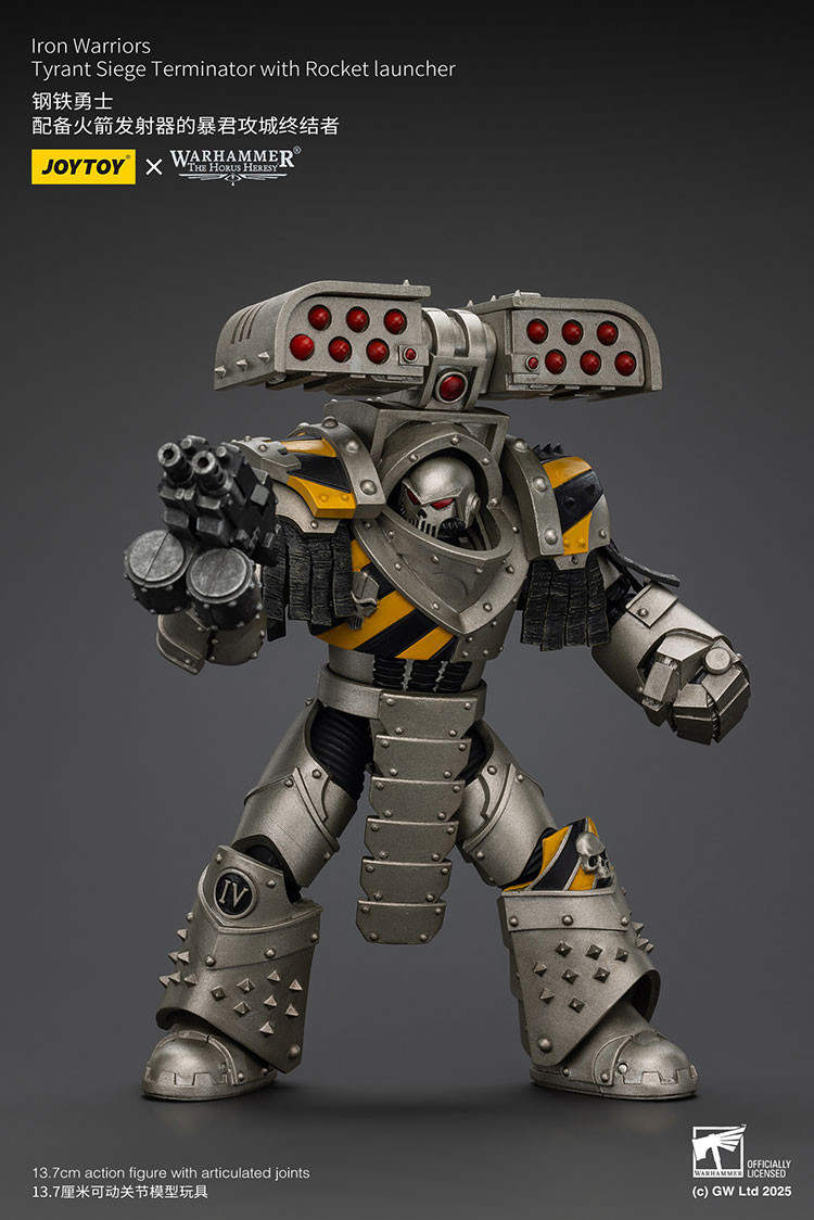 Iron Warriors Tyrant Siege Terminator with Rocket launcher - view 12