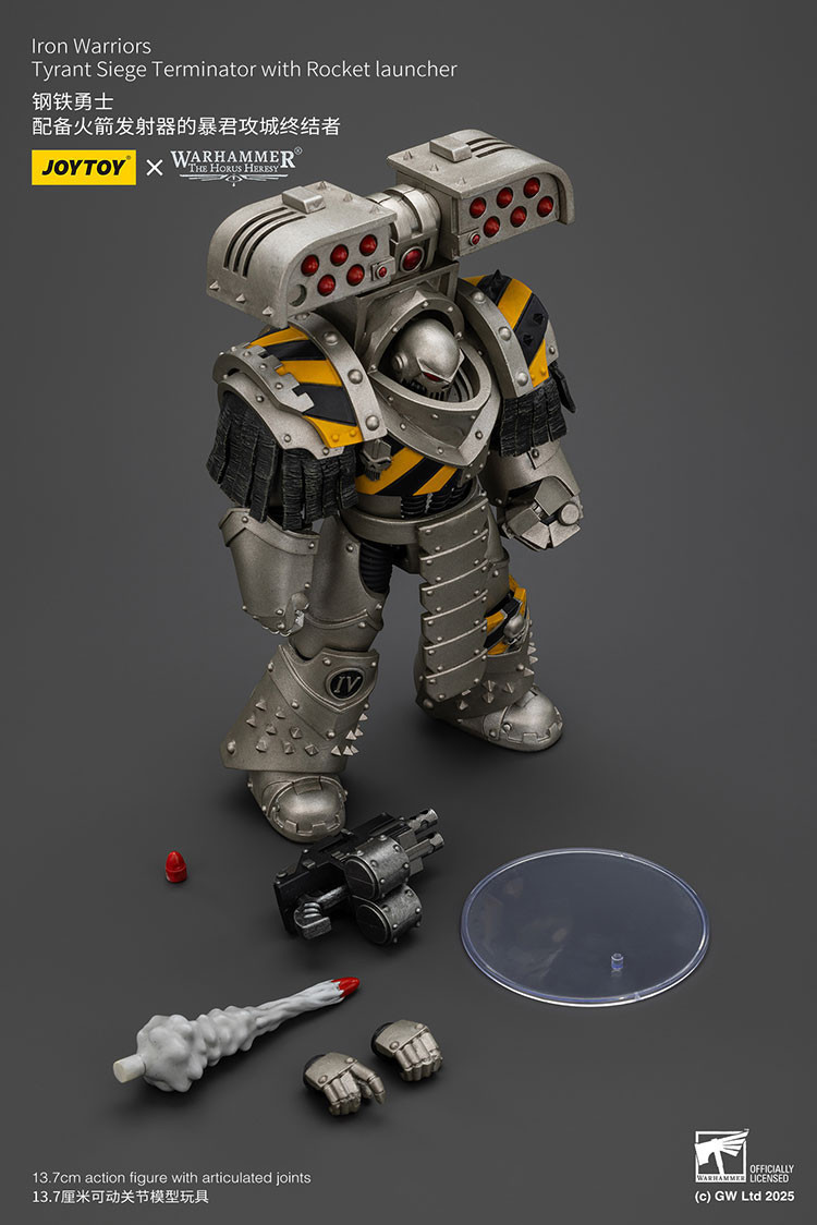 Iron Warriors Tyrant Siege Terminator with Rocket launcher - view 15