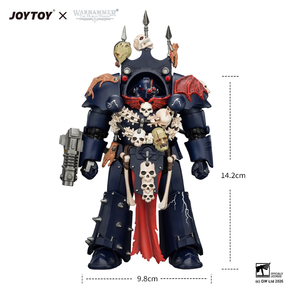 Night Lords Legion Praetor in Tartaros Terminator Armour - view 2