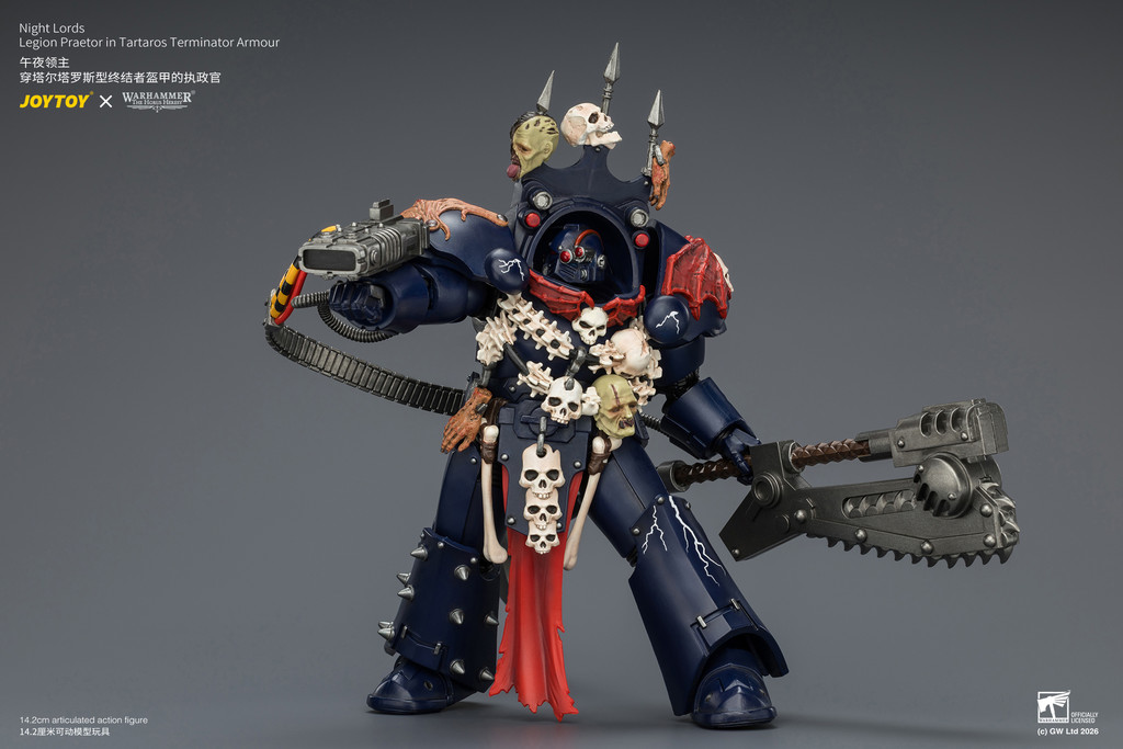 Night Lords Legion Praetor in Tartaros Terminator Armour - view 11