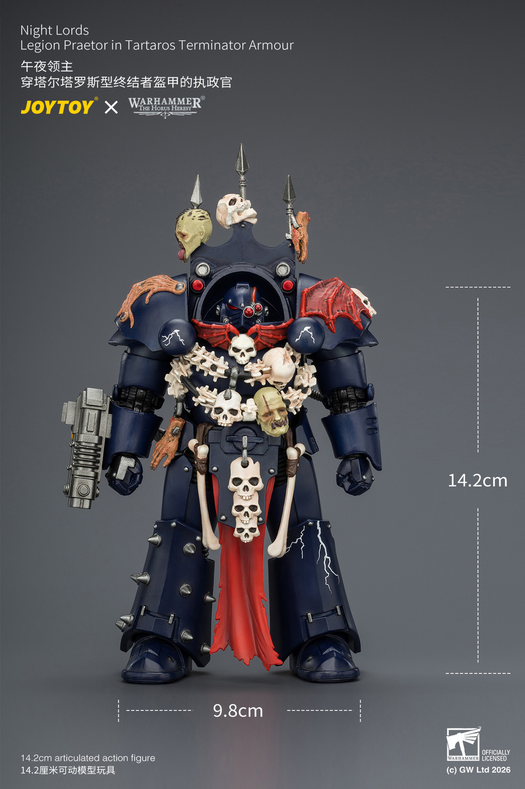Night Lords Legion Praetor in Tartaros Terminator Armour - view 19