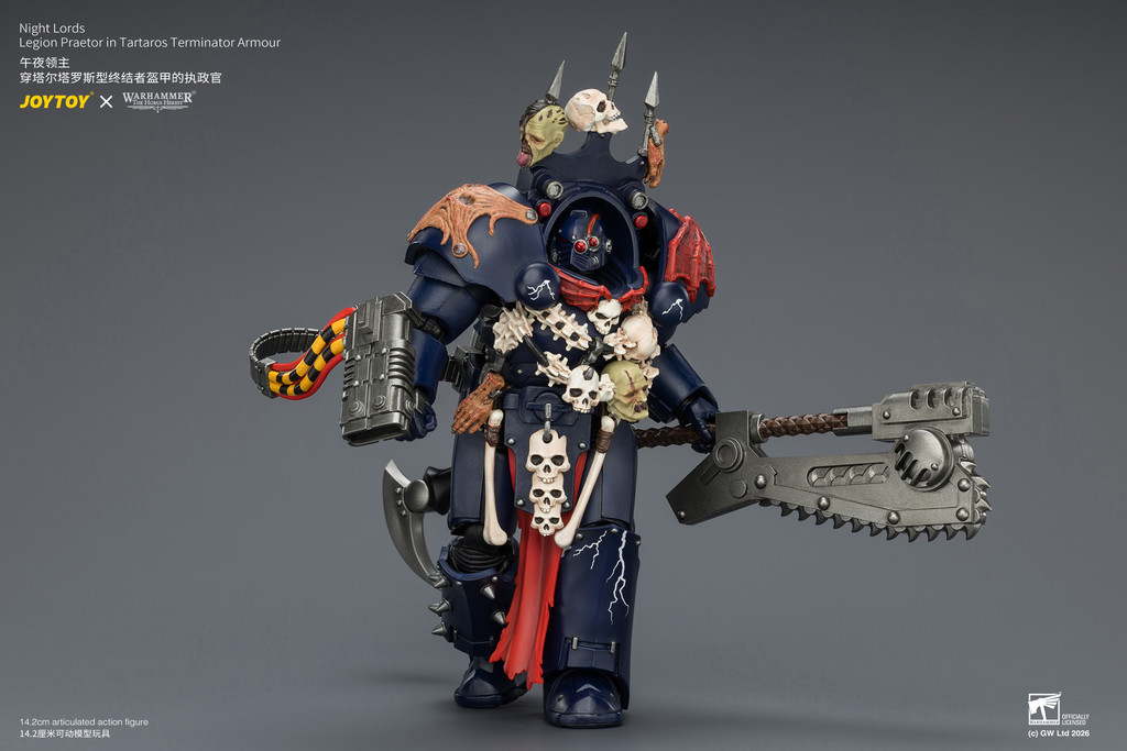 Night Lords Legion Praetor in Tartaros Terminator Armour - view 12