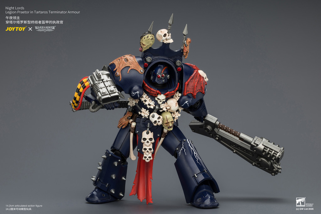 Night Lords Legion Praetor in Tartaros Terminator Armour - view 15