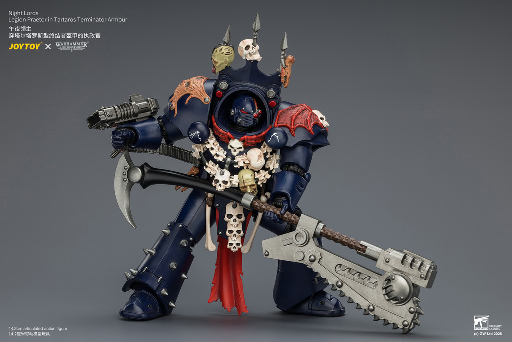 Night Lords Legion Praetor in Tartaros Terminator Armour - view 13