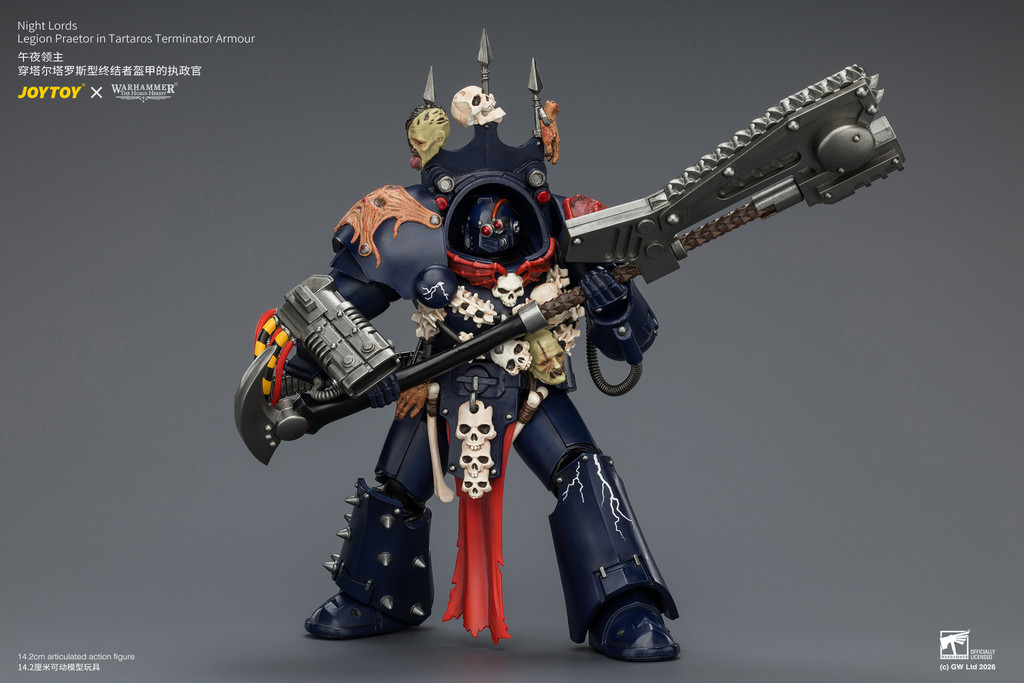Night Lords Legion Praetor in Tartaros Terminator Armour - view 14