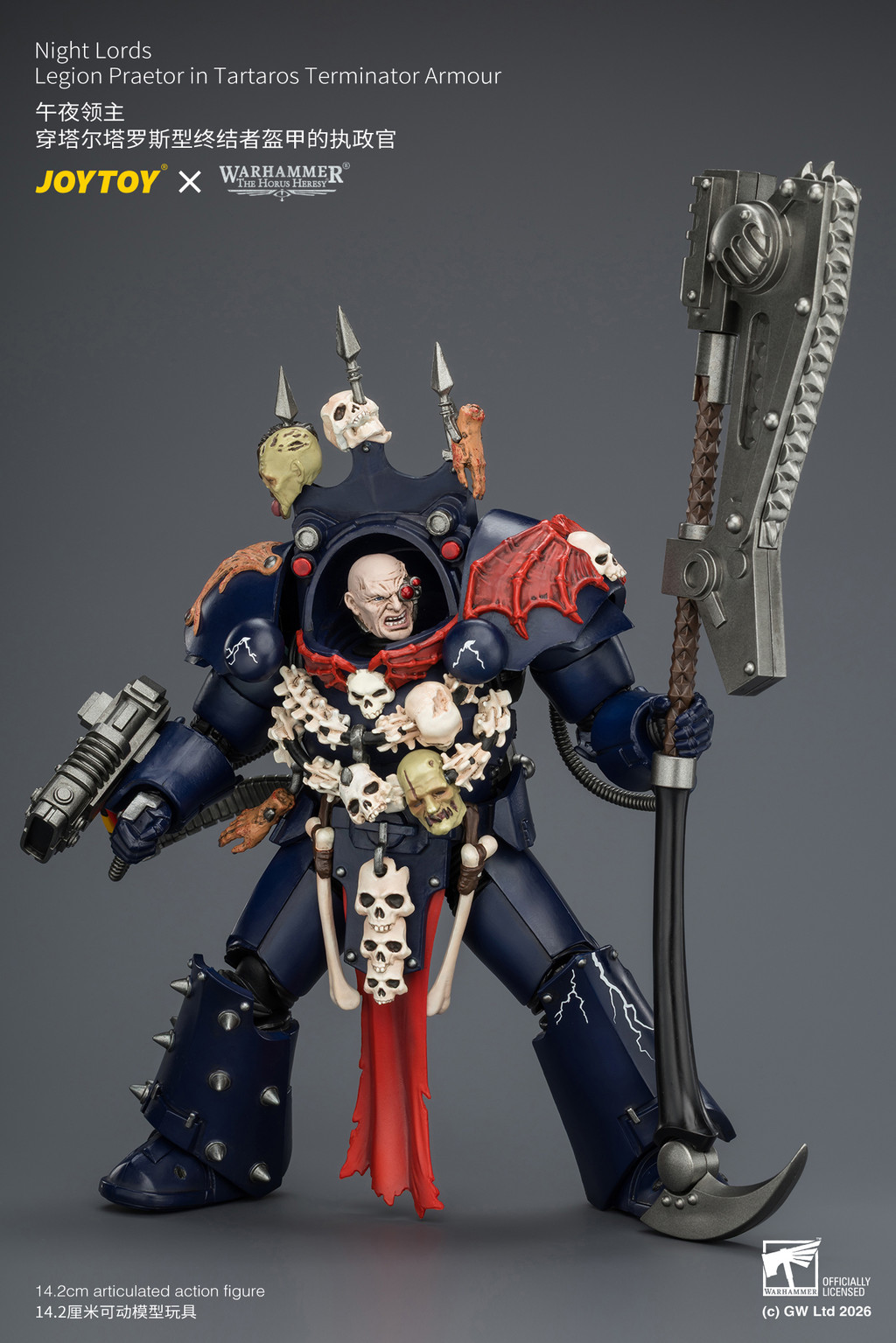 Night Lords Legion Praetor in Tartaros Terminator Armour - view 16