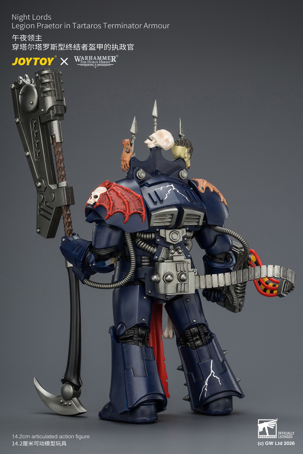 Night Lords Legion Praetor in Tartaros Terminator Armour - view 10