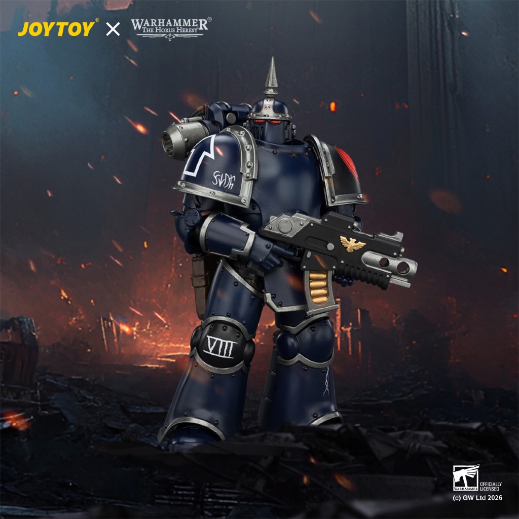 Night Lords MK III Tactical Legionary with Bolter and Bolt Pistol - main product image