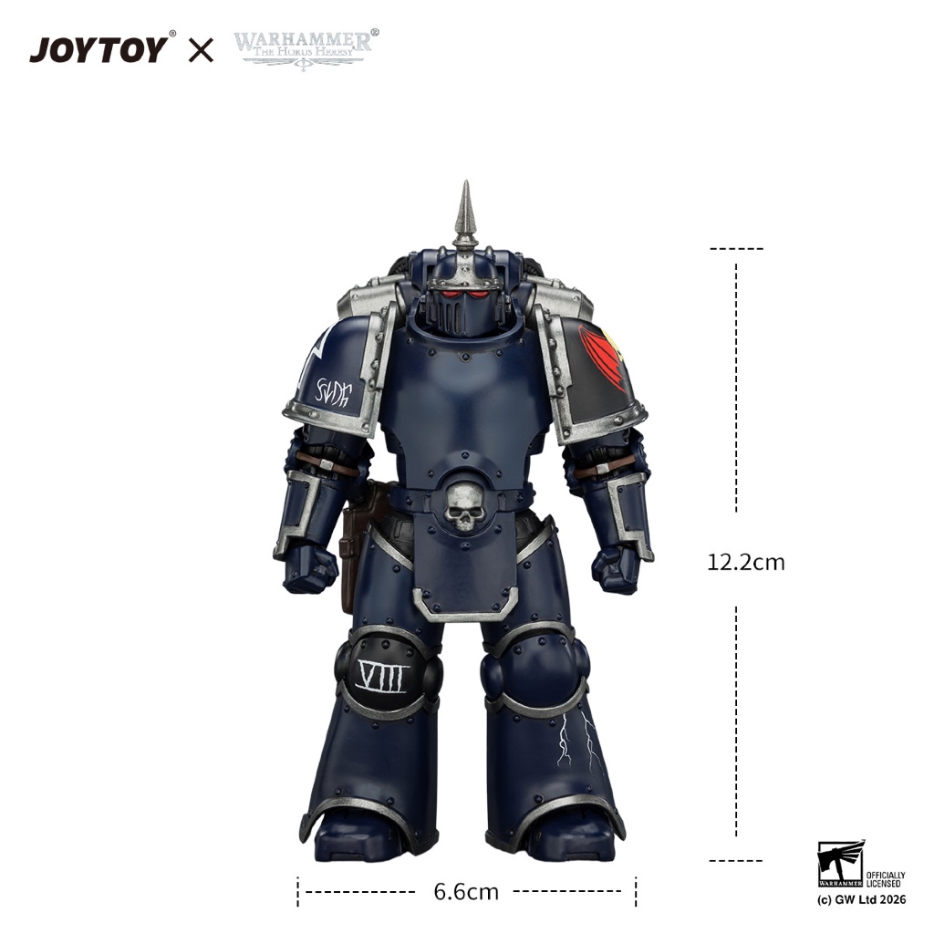 Night Lords MK III Tactical Legionary with Bolter and Bolt Pistol - view 7