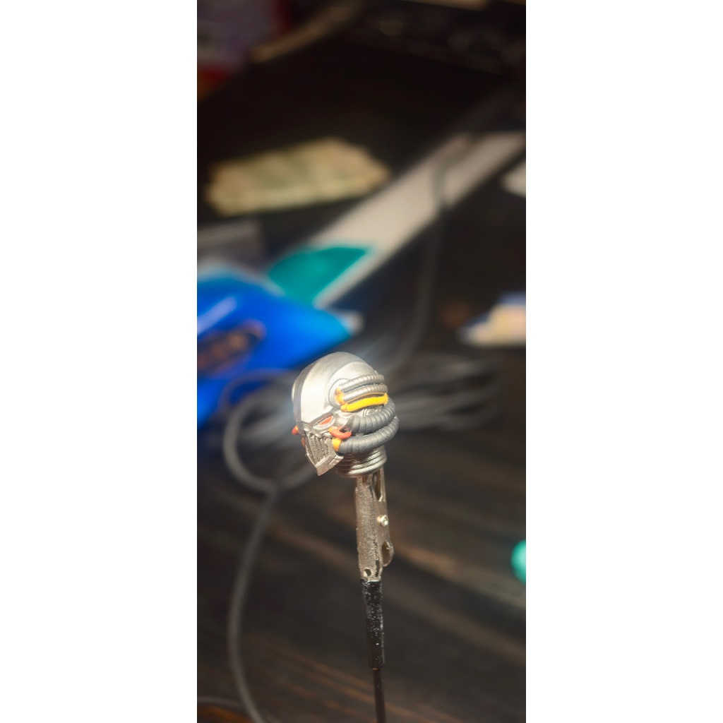 JOYTOY 暗源 戰鎚 WH30K 佩圖拉博 自製頭雕 已塗裝 - view 4