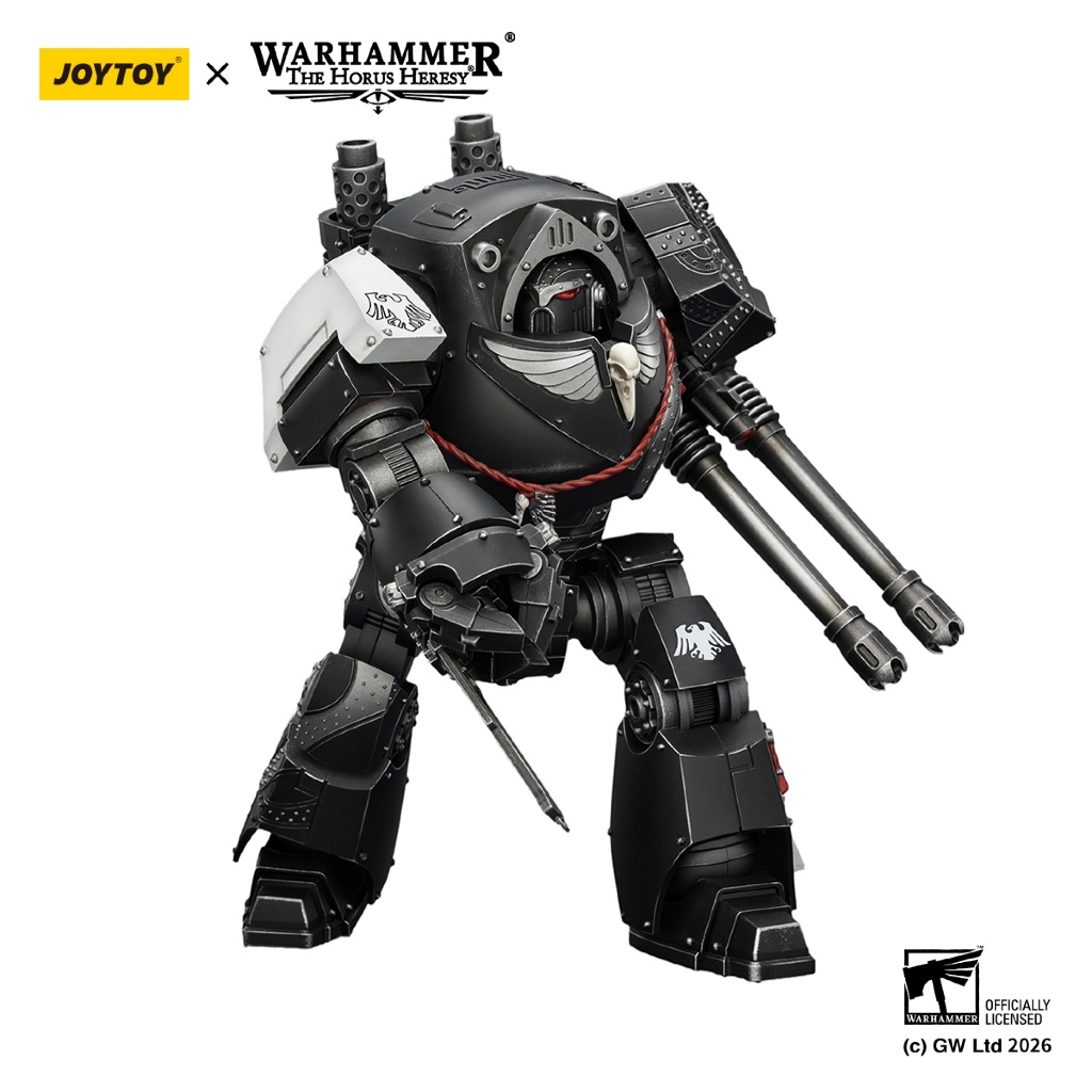 Raven Guard Contemptor Dreadnought with Gravis autocannon and Chainfist - view 4