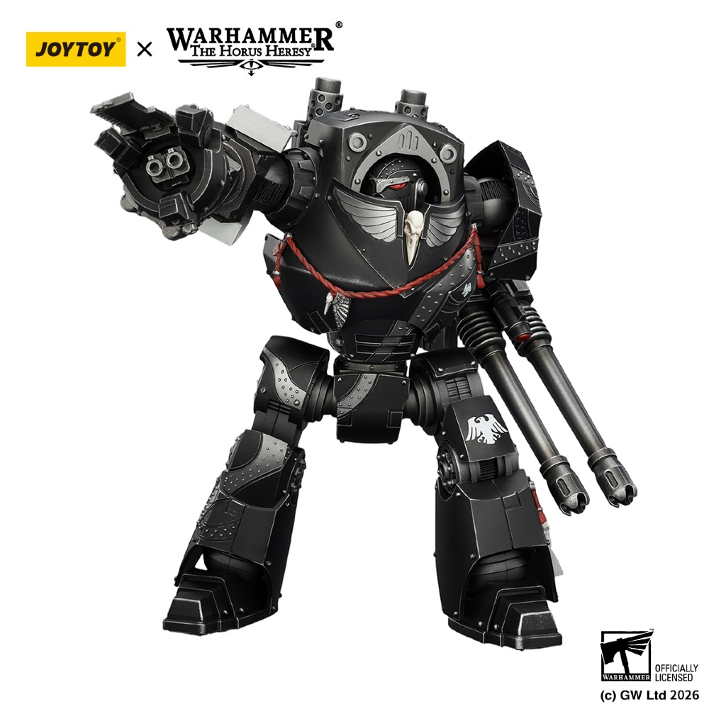 Raven Guard Contemptor Dreadnought with Gravis autocannon and Chainfist - view 5
