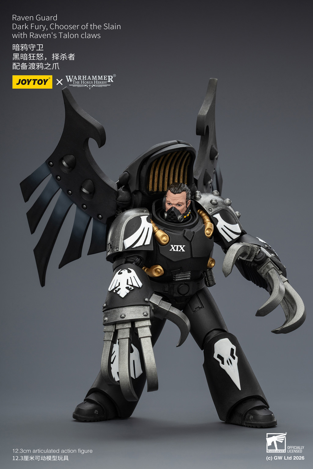 Raven Guard Dark Fury, Chooser of the Slain with Raven's Talon claws - view 13