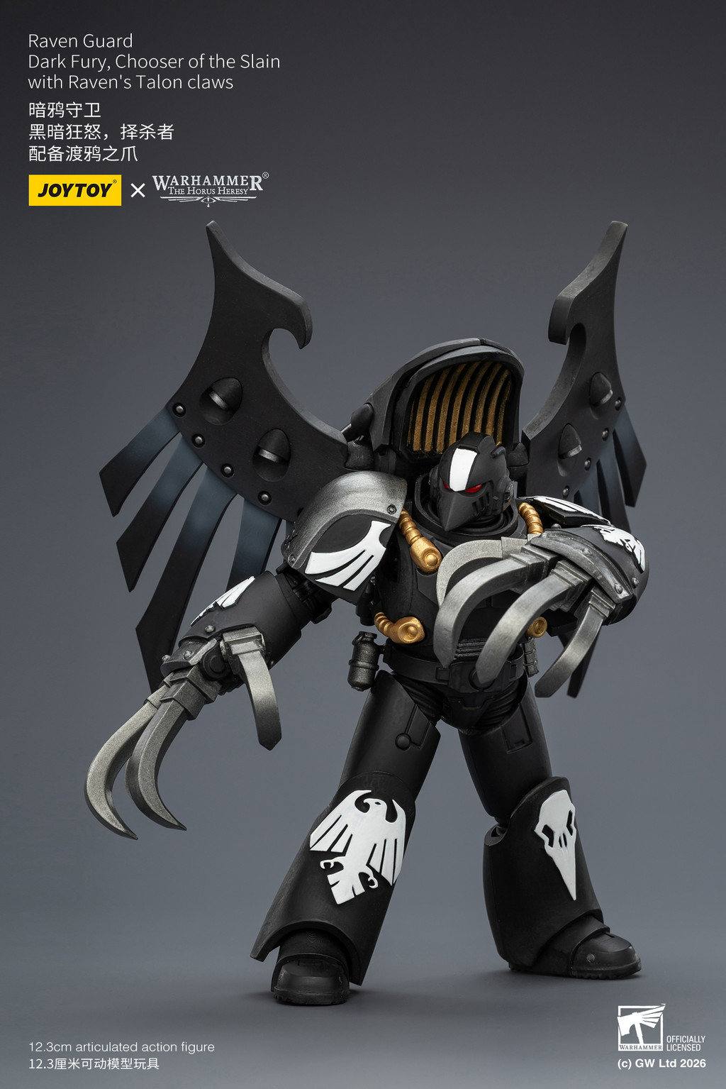 Raven Guard Dark Fury, Chooser of the Slain with Raven's Talon claws - view 12
