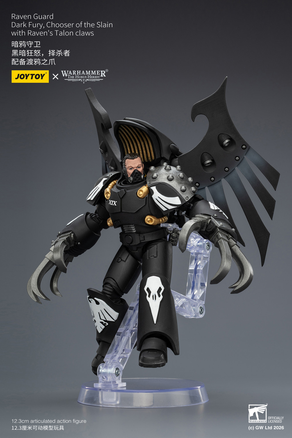 Raven Guard Dark Fury, Chooser of the Slain with Raven's Talon claws - view 14