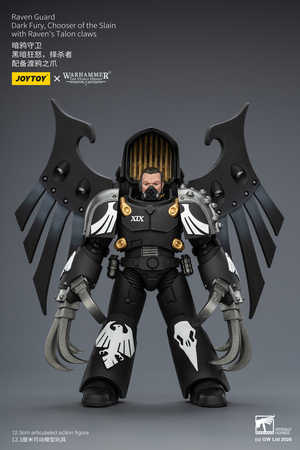 Raven Guard Dark Fury, Chooser of the Slain with Raven's Talon claws - view 8