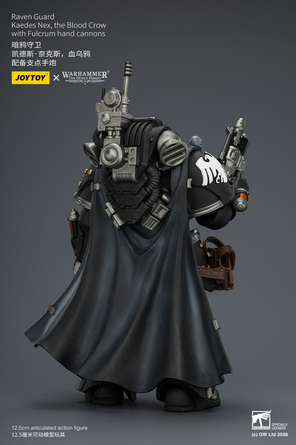 Raven Guard Kaedes Nex, the Blood Crow with Fulcrum hand cannons - view 11