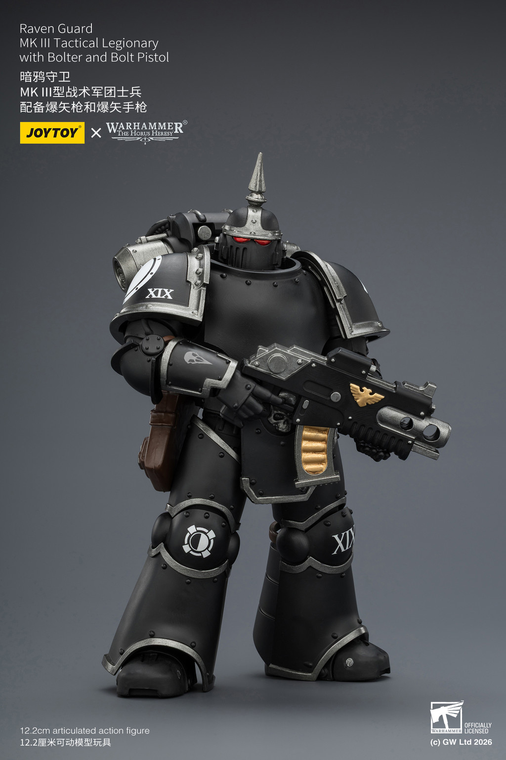 Raven Guard MK III Tactical Legionary with Bolter and Bolt Pistol - view 11