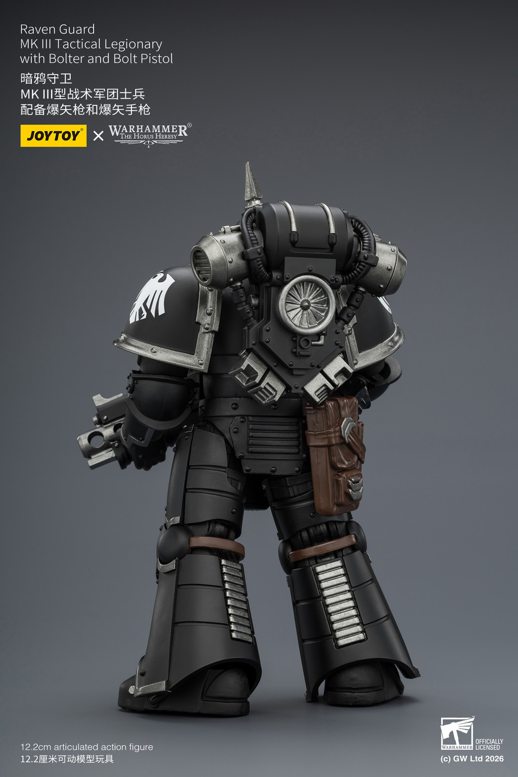 Raven Guard MK III Tactical Legionary with Bolter and Bolt Pistol - view 12