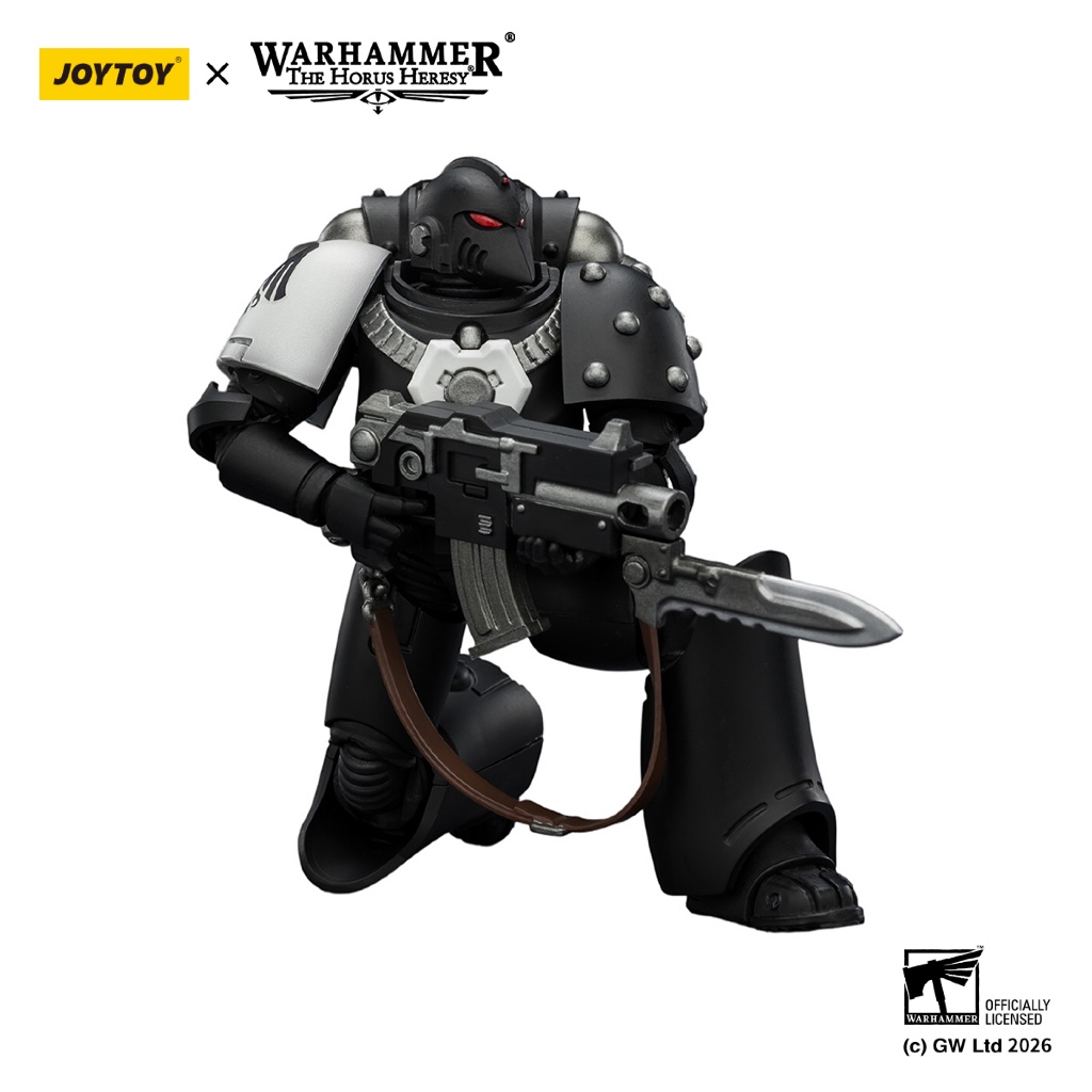 Raven Guard MkVI Tactical Sergeant with Power Sword, Bolter and Plasma Pistol - view 6