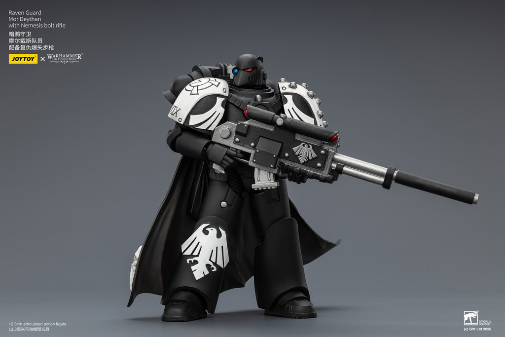 Raven Guard Mor Deythan with Nemesis bolt rifle - view 10