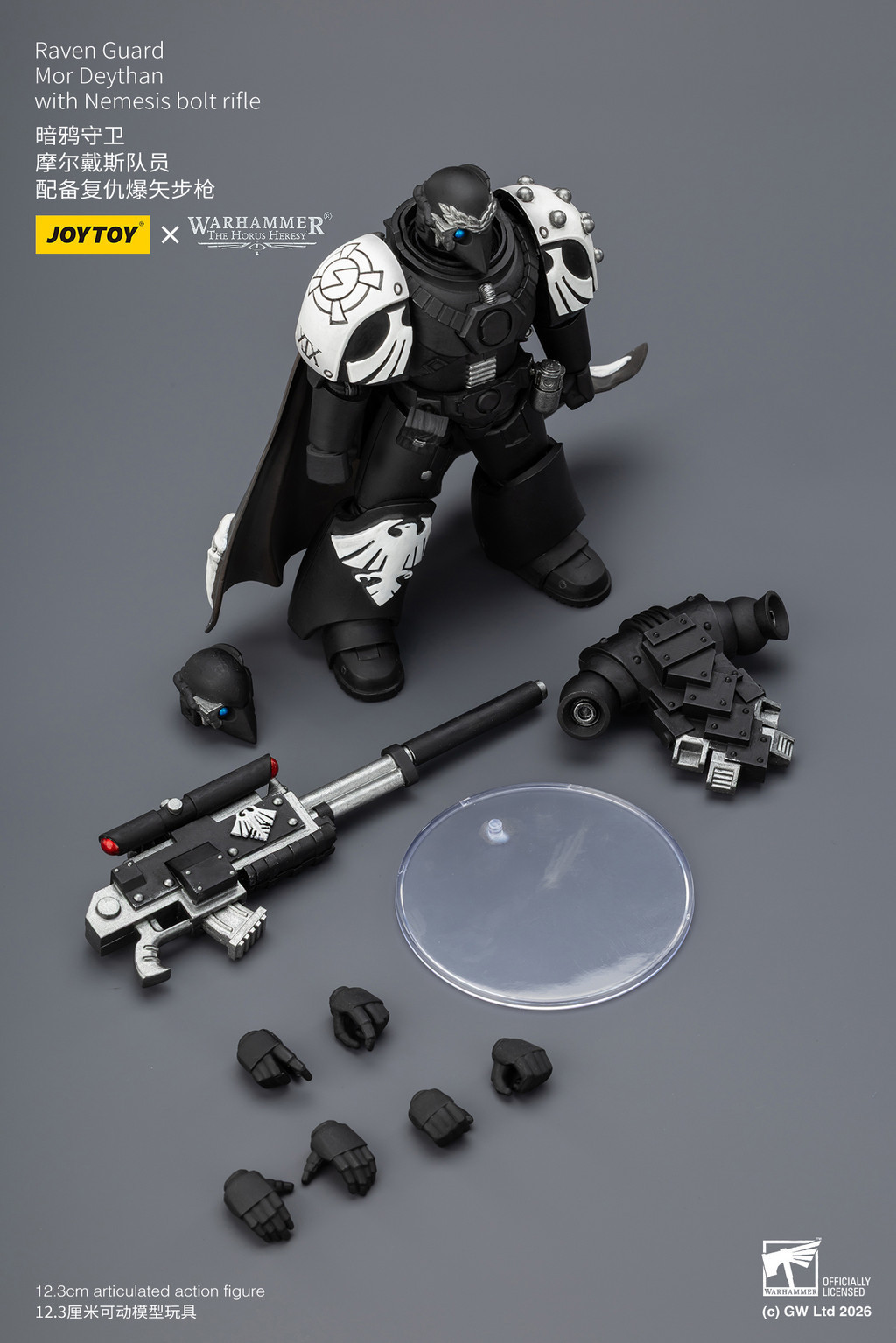 Raven Guard Mor Deythan with Nemesis bolt rifle - view 17