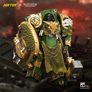 Salamanders Firedrake Terminator 2 with Thunder Hammer and Dragonscale Storm Shield - Premium action figure - $0.00