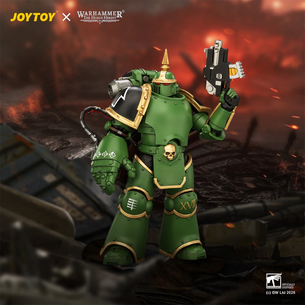 Salamanders MK III Tactical Legionary with Plasma Pistol and Bolt Pistol - main product image
