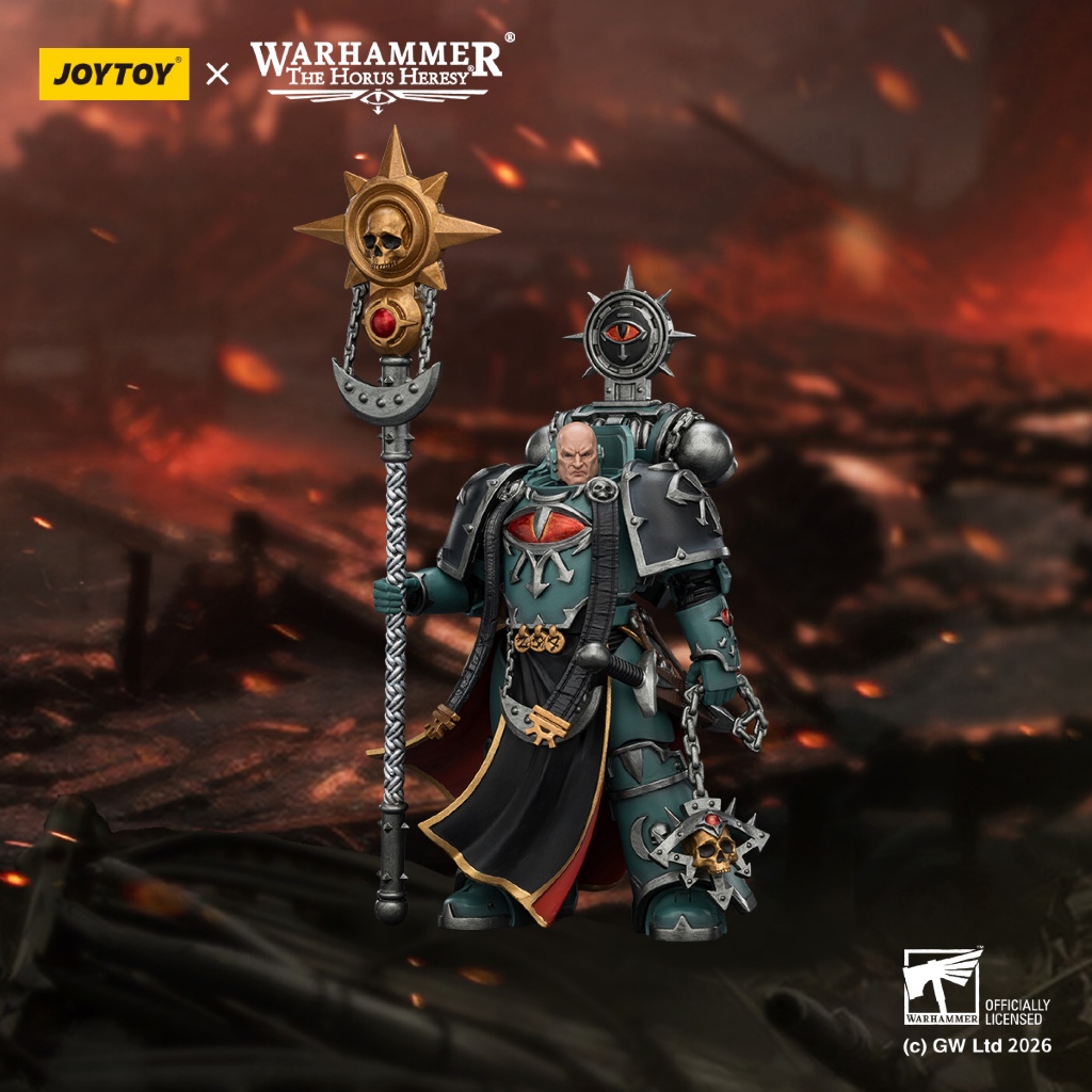 Sons of Horus Dark Emissary Consul with Staff of Dark Authority - view 2