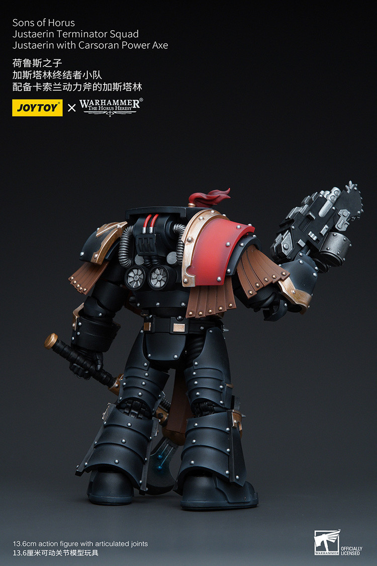 Sons of Horus Justaerin Terminator Squad Justaerin with Carsoran Power Axe - view 8