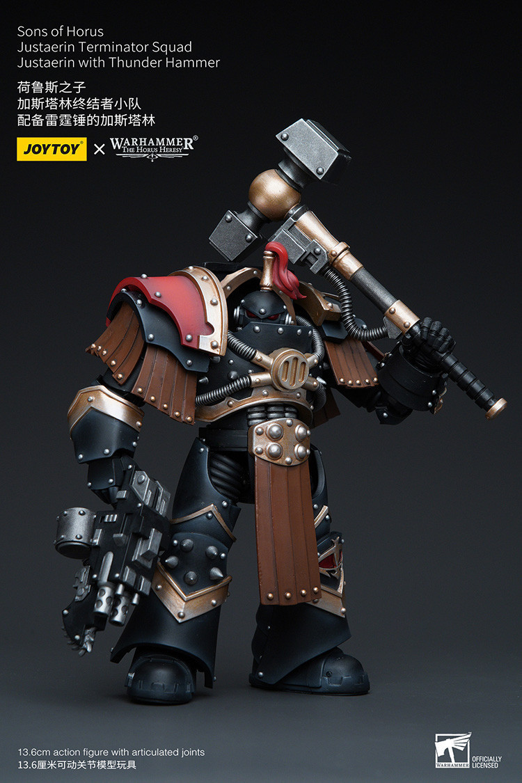 Sons of Horus Justaerin Terminator Squad Justaerin with Thunder Hammer - view 6
