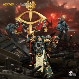 Sons of Horus Maloghurst the Twisted, the Warmaster's Equerry with Legion Standard and Banestrike Bolter - Premium action figure - $0.00