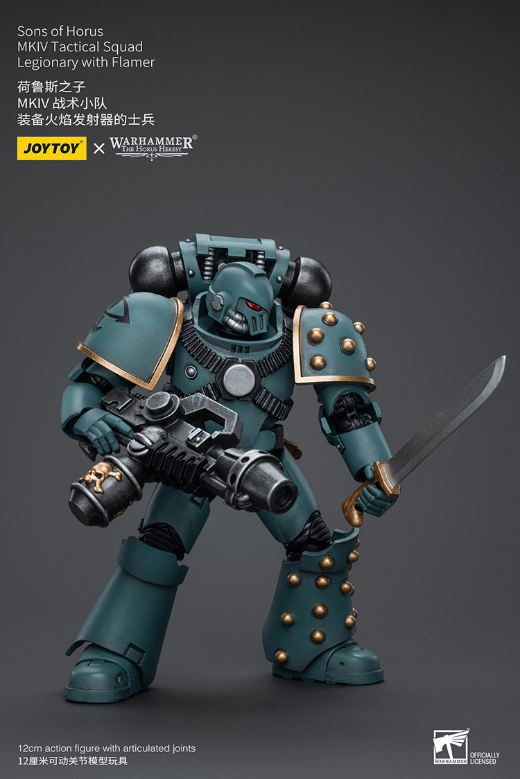 Sons of Horus MKIV Tactical Squad Legionary with Flamer - view 9