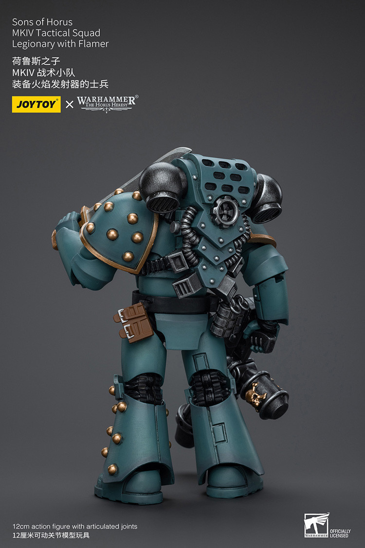 Sons of Horus MKIV Tactical Squad Legionary with Flamer - view 11