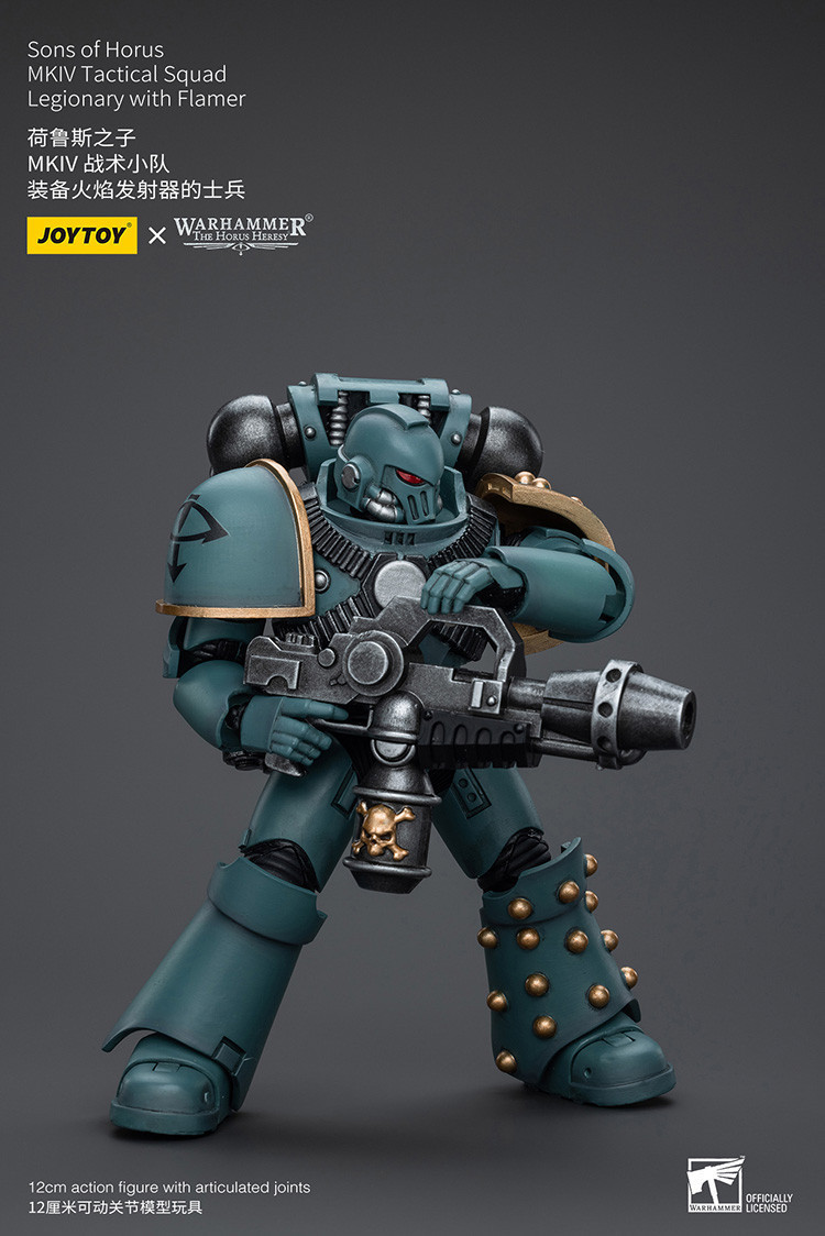 Sons of Horus MKIV Tactical Squad Legionary with Flamer - view 10