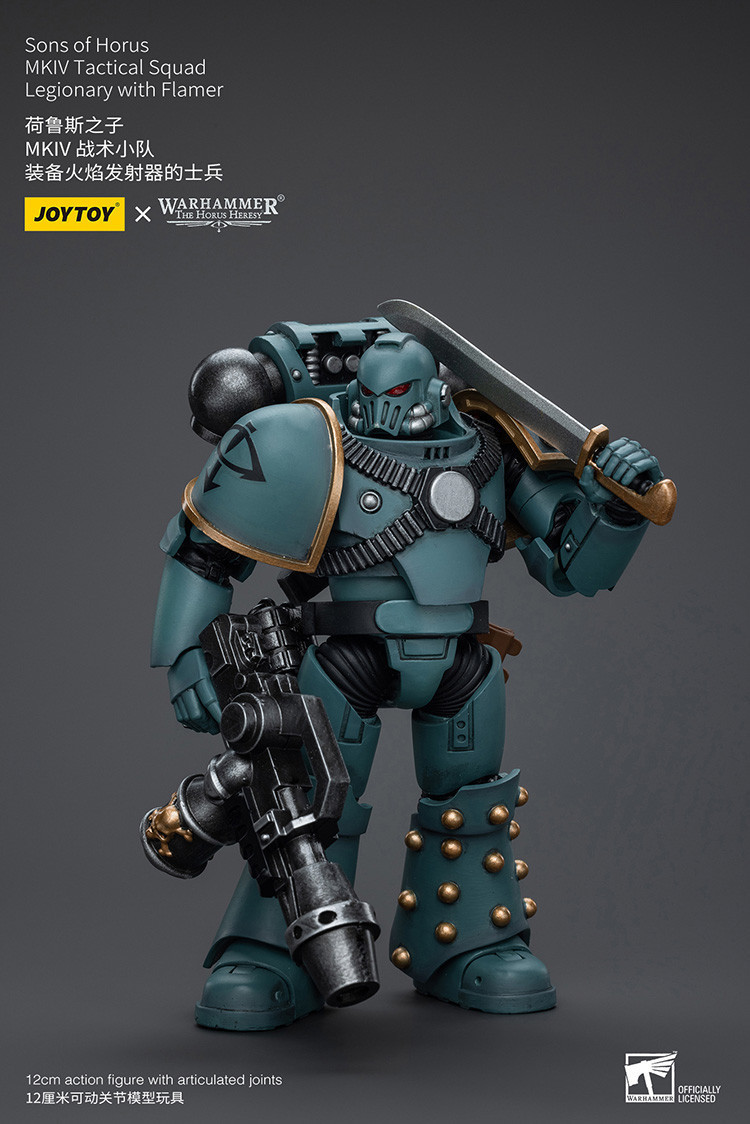 Sons of Horus MKIV Tactical Squad Legionary with Flamer - view 12