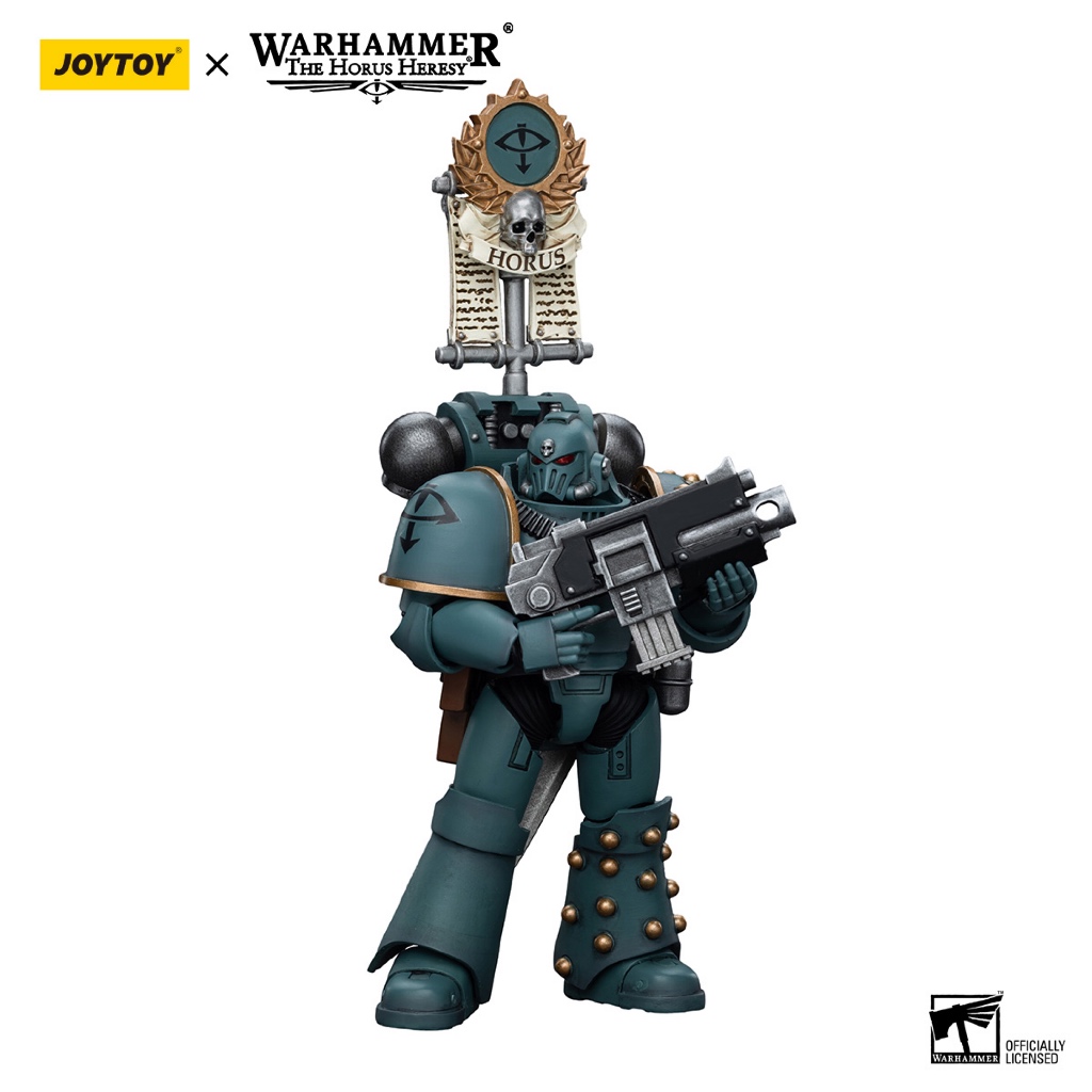 Sons of Horus MKIV Tactical Squad Legionary with Legion Vexilla - view 6