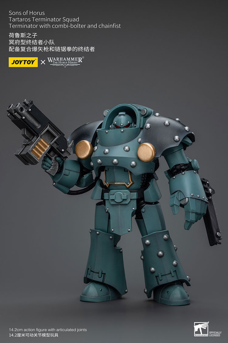 Sons Of Horus Tartaros Terminator Squad Terminator With Combi-Bolter And Chainfist - view 7