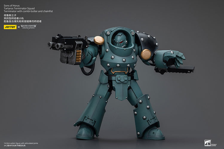 Sons Of Horus Tartaros Terminator Squad Terminator With Combi-Bolter And Chainfist - view 9