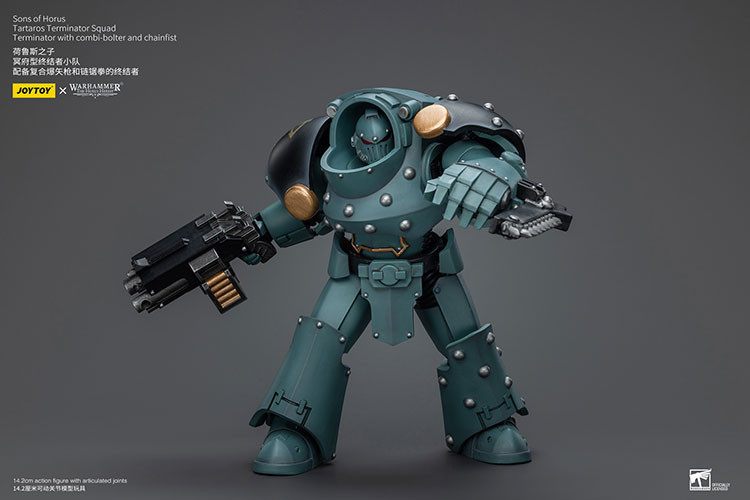 Sons Of Horus Tartaros Terminator Squad Terminator With Combi-Bolter And Chainfist - view 11